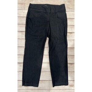 Lord & Taylor black pull on Stretch jeans size 10